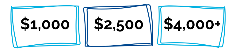 Example of Rise loan amounts