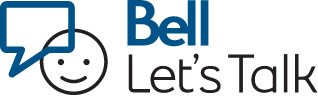 Bell lets talk logo